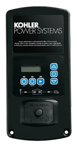 Tablero de comando y control de los generadores Kohler
